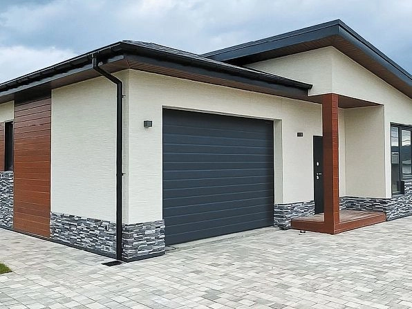 Секционные ворота 2700х2450 мм антрацитовые DoorHan RSD02, lipetsk.doorhan.ru